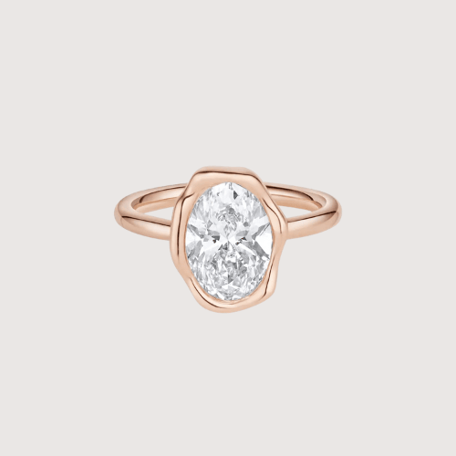 Radiant Oval Spark Ring: A Modern Style with Timeless Gorgeousness
