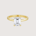 Emerald Cut Clarity Ring Elevating Modern Confidence And Distinct Geometric Brilliance