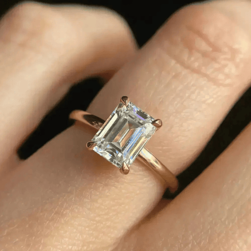 Emerald Cut Clarity Ring Elevating Modern Confidence And Distinct Geometric Brilliance