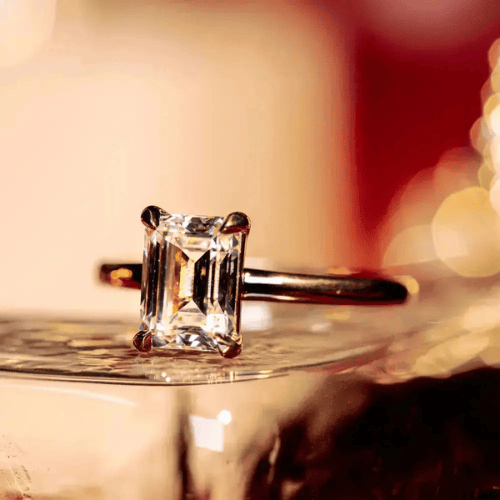 Emerald Cut Clarity Ring Elevating Modern Confidence And Distinct Geometric Brilliance