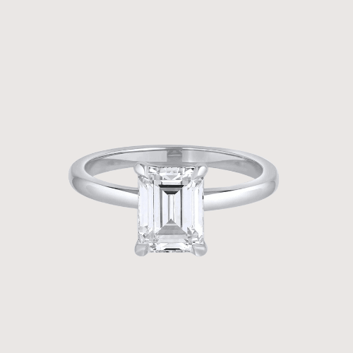 Emerald Cut Clarity Ring Elevating Modern Confidence And Distinct Geometric Brilliance