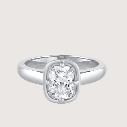 Cushion Glow Statement Ring Celebrating Soft Contours And Modern Brilliance