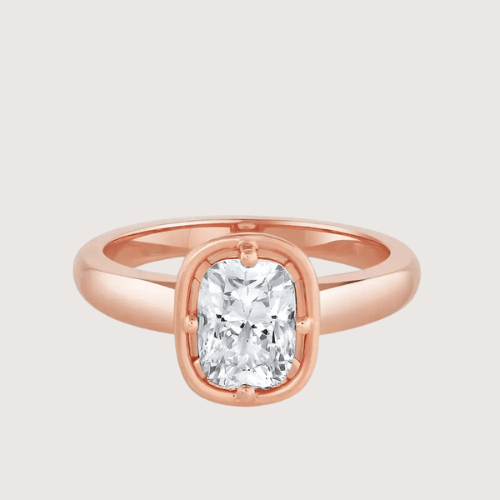 Cushion Glow Statement Ring Celebrating Soft Contours And Modern Brilliance