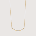 Minimal Arc Shine Necklace Elevating Everyday Grace And Modern Simplicity