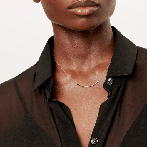 Minimal Arc Shine Necklace Elevating Everyday Grace And Modern Simplicity