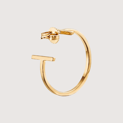 Sculpted Crossline Hoop Earrings Elevating Bold Minimal Aesthetic And Confident Presence