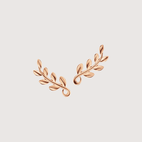 Graceful Leaf Curve Earrings Celebrating Natural Harmony And Effortless Feminine Elegance