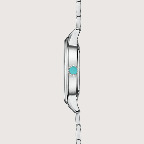 Aureline Mint Roman Dial Watch Stainless Steel Elegant Timepiece for Everyday Style